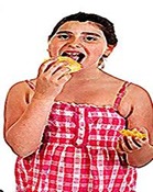 obese girl